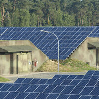Photovoltaik auf Bunkerdächern