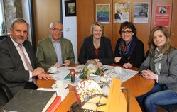 Karliczek zum Gespräch beim Bürgermeister Karliczek zum Gespräch beim Bürgermeister