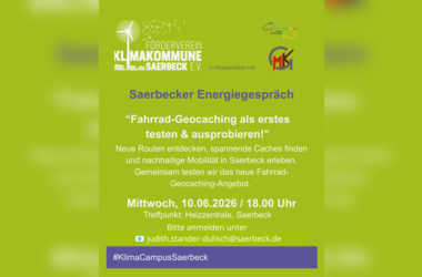 Insta-Beitrag zum Geo-Caching Klimakommune