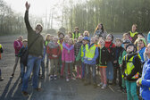 Grundschulkinder besuchen den Bioenergiepark