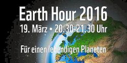 Earth Hour 19.03.2016 Earth Hour 19.03.2016