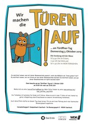 Plakat Mausöffnertag Plakat Mausöffnertag