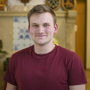 Praktikant Leon Grabandt