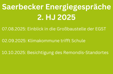 Saerbecker Energiegespärche 2 HJ 2025